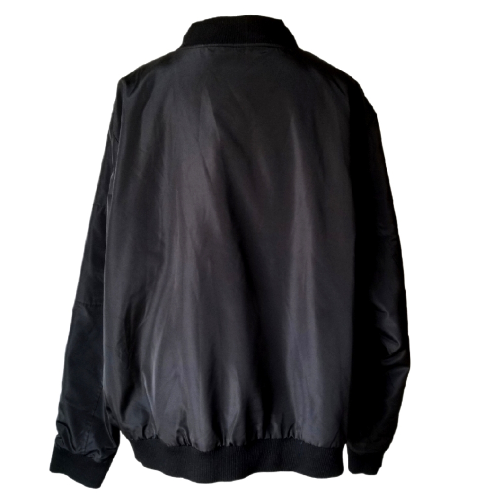 NWT Lane Bryant Women's Plus Bomber Jacket Gold Hardware Pockets Hipster 22/24W - Picture 3 of 4